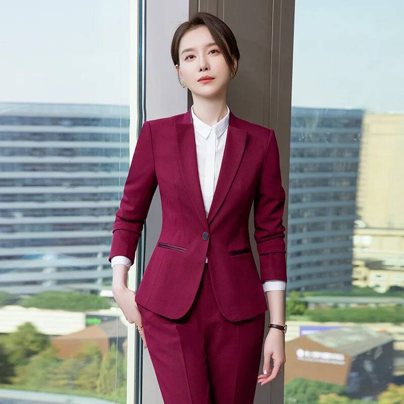 Women Formal Wear Pants - Ladies Office Work Wear Suits Formal