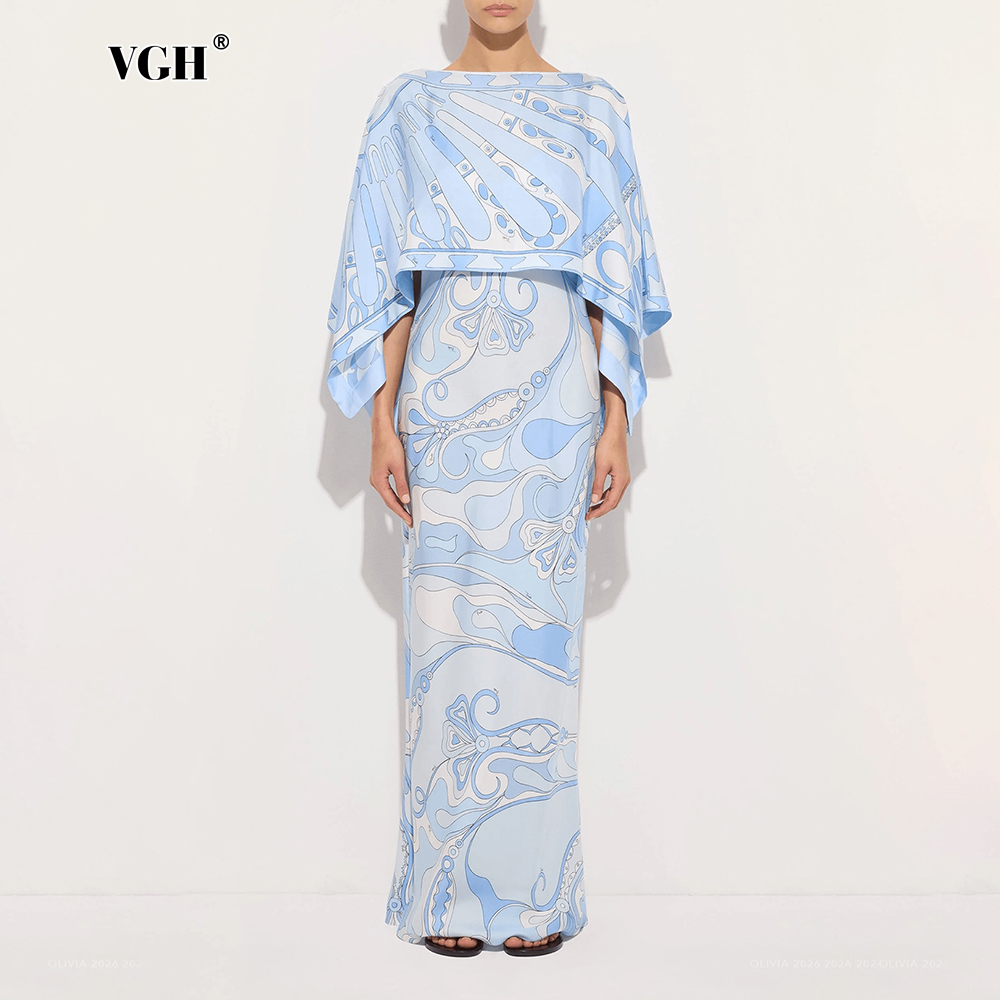 VGH Light Blue Abstract Print  - огляд і ціна Shift Dress Sleeveless