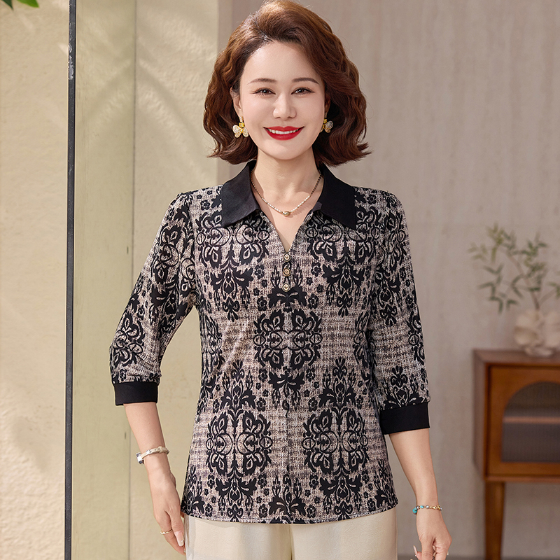 Ladies Ice Silk  Shirt Summer  - огляд і ціна Silk Blouse Button