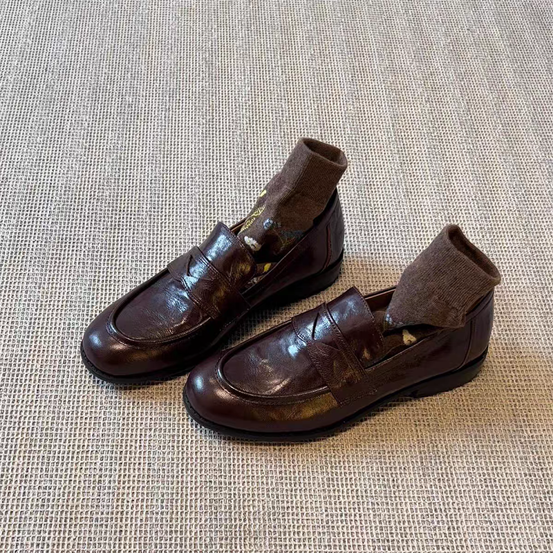 Womens Genuine Leather Loafers - огляд і ціна Formal Wear Women'S Loafers