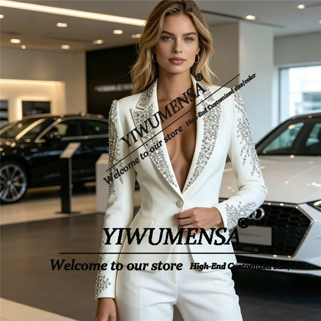 Luxury Women Suits 2 Pieces Se - огляд і ціна Women'S Formal Wear Suits