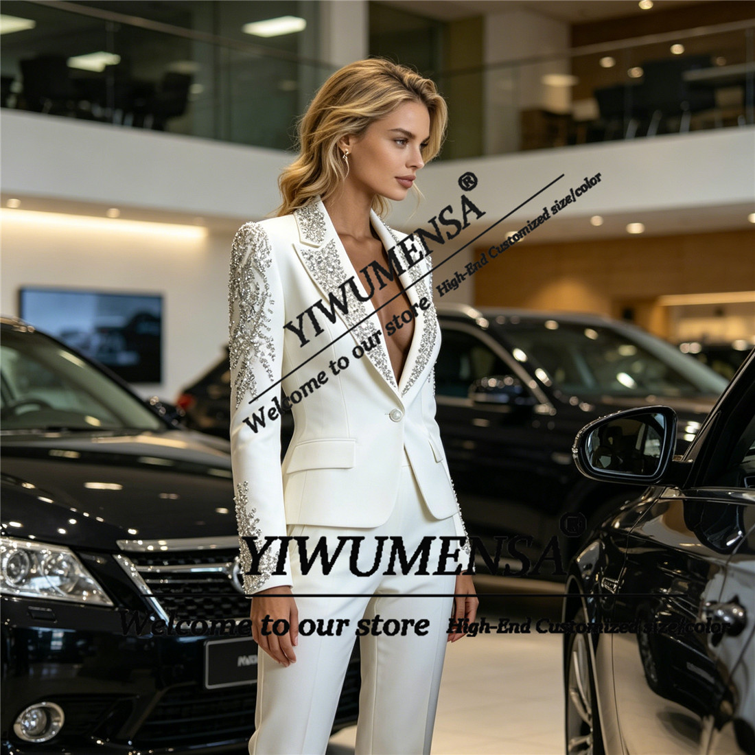 Luxury Women Suits 2 Pieces Se - огляд і ціна Women'S Formal Wear Suits