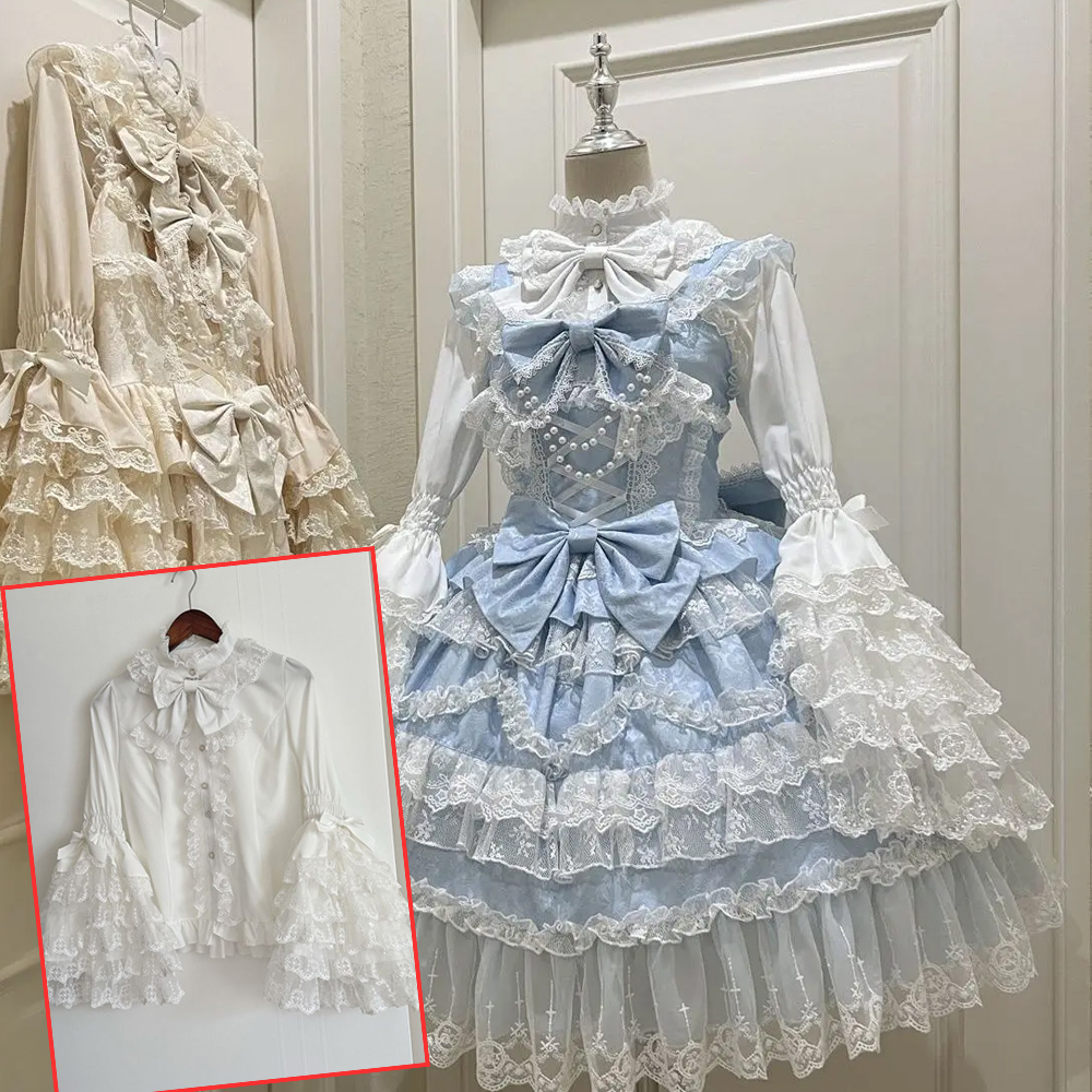 Japanese Cosplay Lolita 2 Piec - огляд і ціна Shift Dress Sleeveless