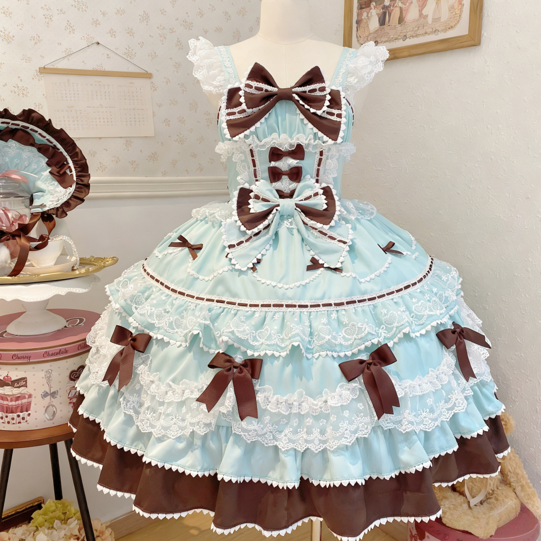 Japanese Cosplay Lolita 2 Piec - огляд і ціна Shift Dress Sleeveless