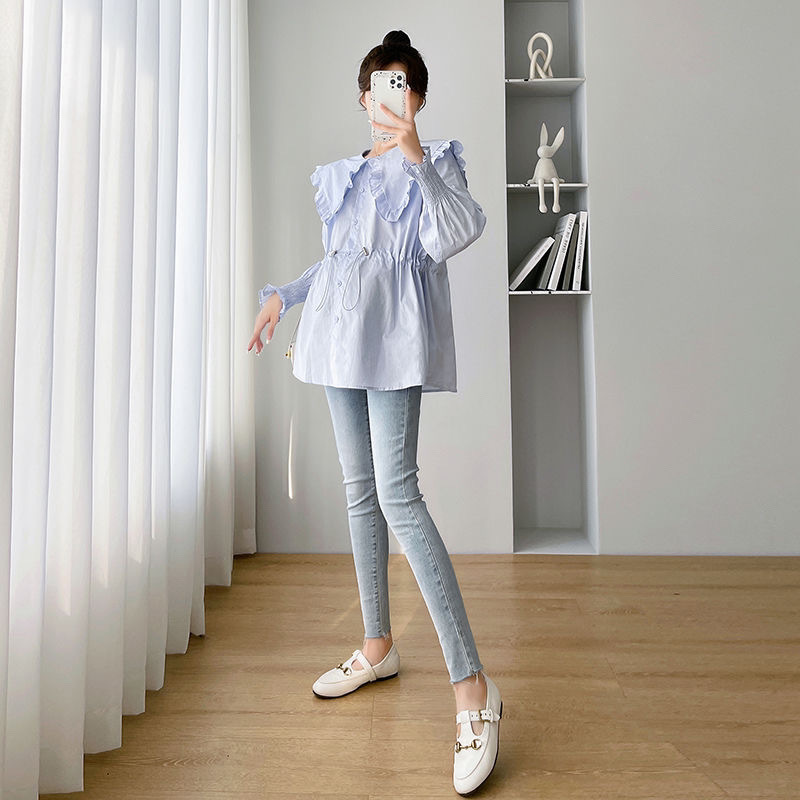Long Sleeve Shirts Womens Cott - огляд і ціна Women Formal Wear Korean