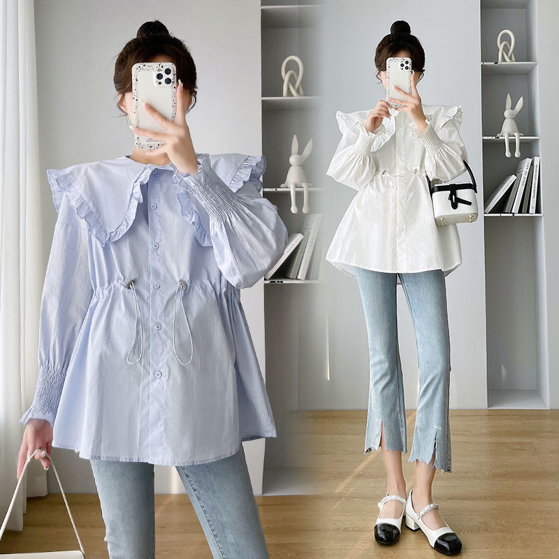 Long Sleeve Shirts Womens Cott - огляд і ціна Women Formal Wear Korean