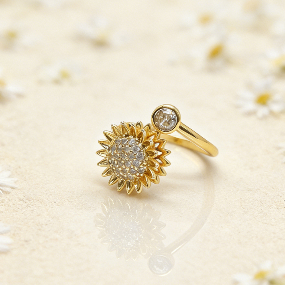 Versatile Sunflower Rotating R - огляд і ціна Formal Wear Jewelry For Women
