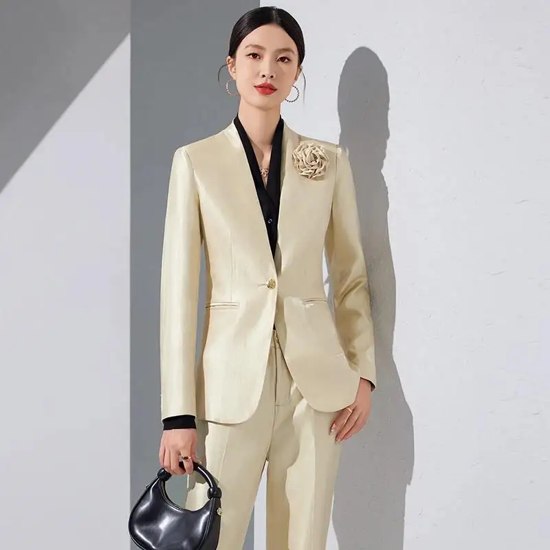 Pop Women Blazer Pants Sets Go - огляд і ціна Women Formal Office Wear Tops