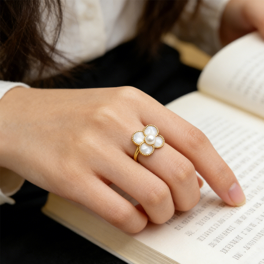Vintage Ring With Of Pearl And - огляд і ціна Formal Wear Jewelry For Women