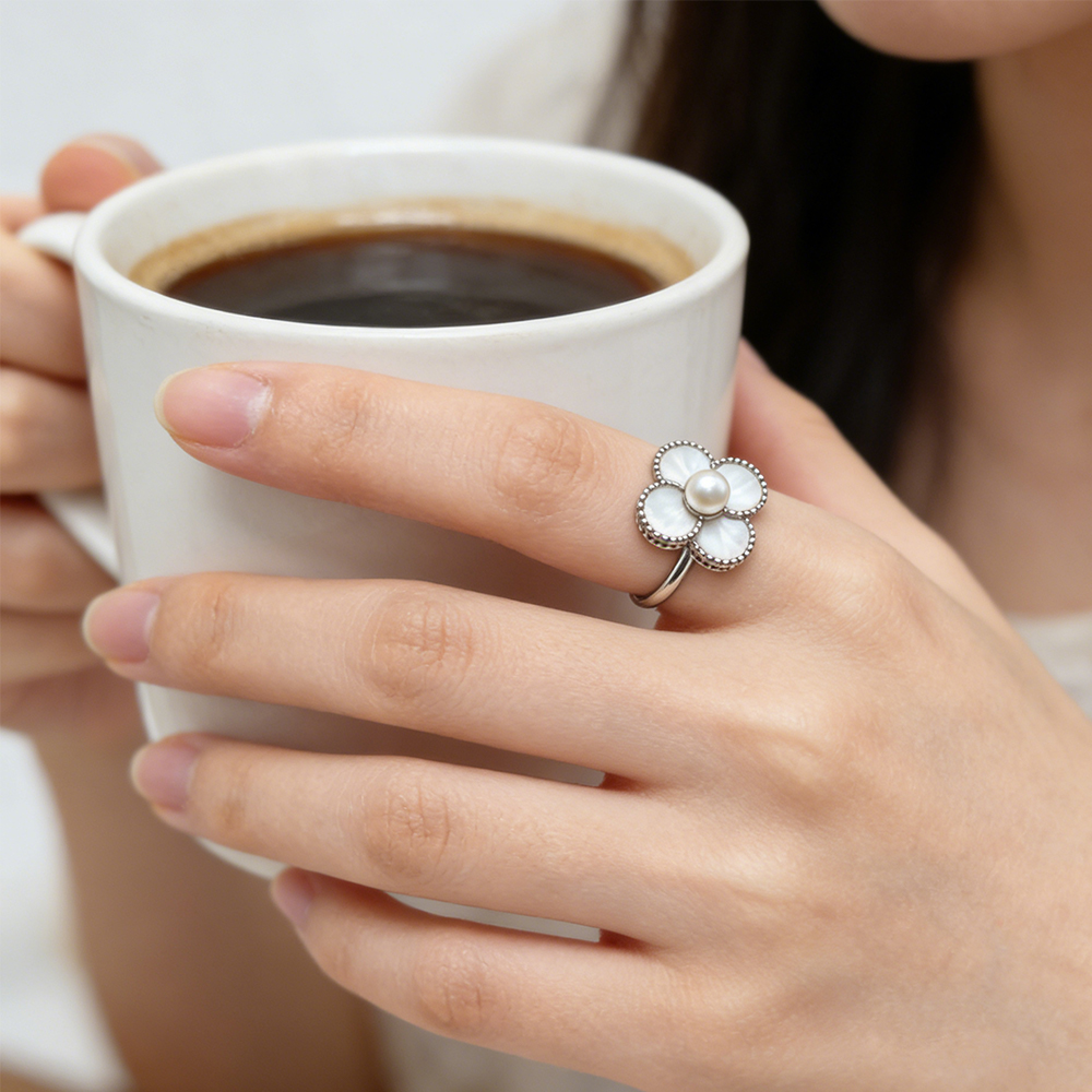 Vintage Ring With Of Pearl And - огляд і ціна Formal Wear Jewelry For Women
