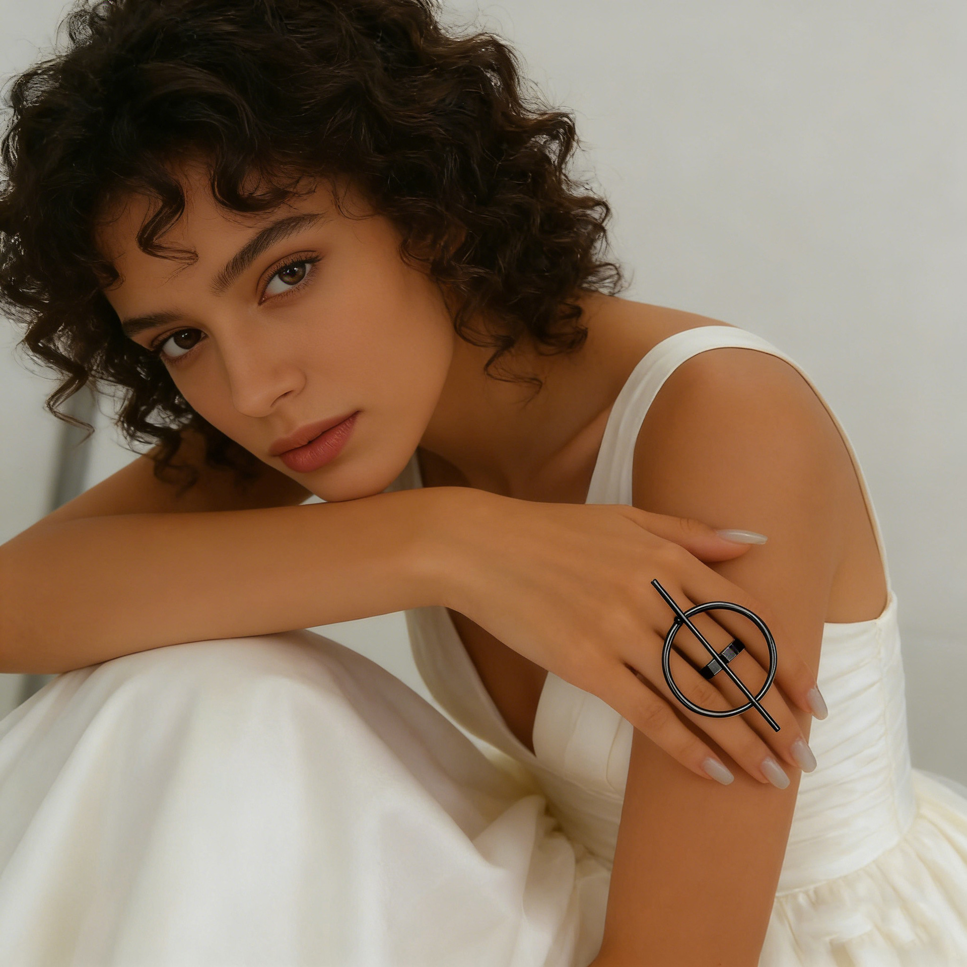 Geometric Open Circle & Vertic - огляд і ціна Formal Wear Jewelry For Women