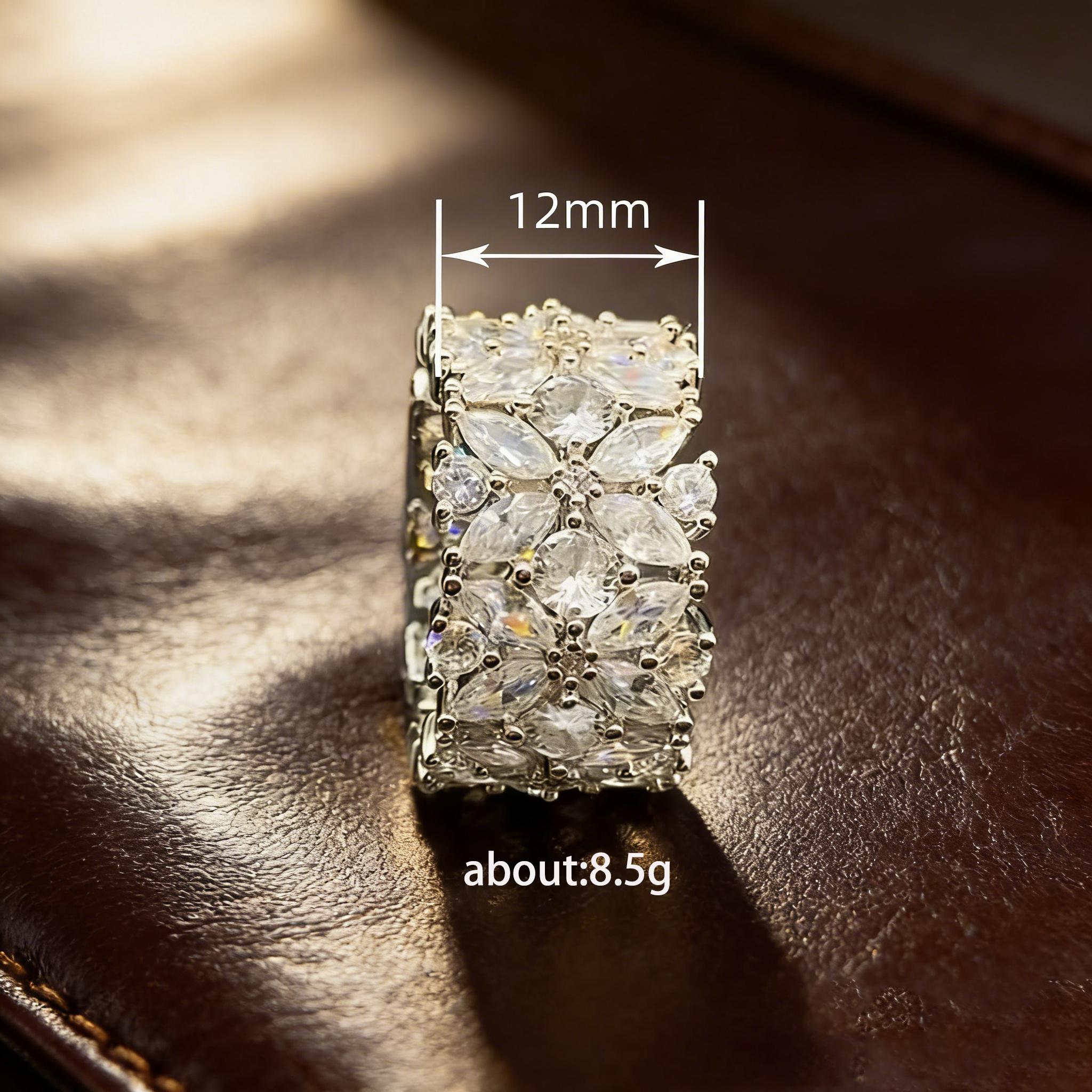 Vintage Flower Cluster Wide Ba - огляд і ціна Formal Wear Jewelry For Women