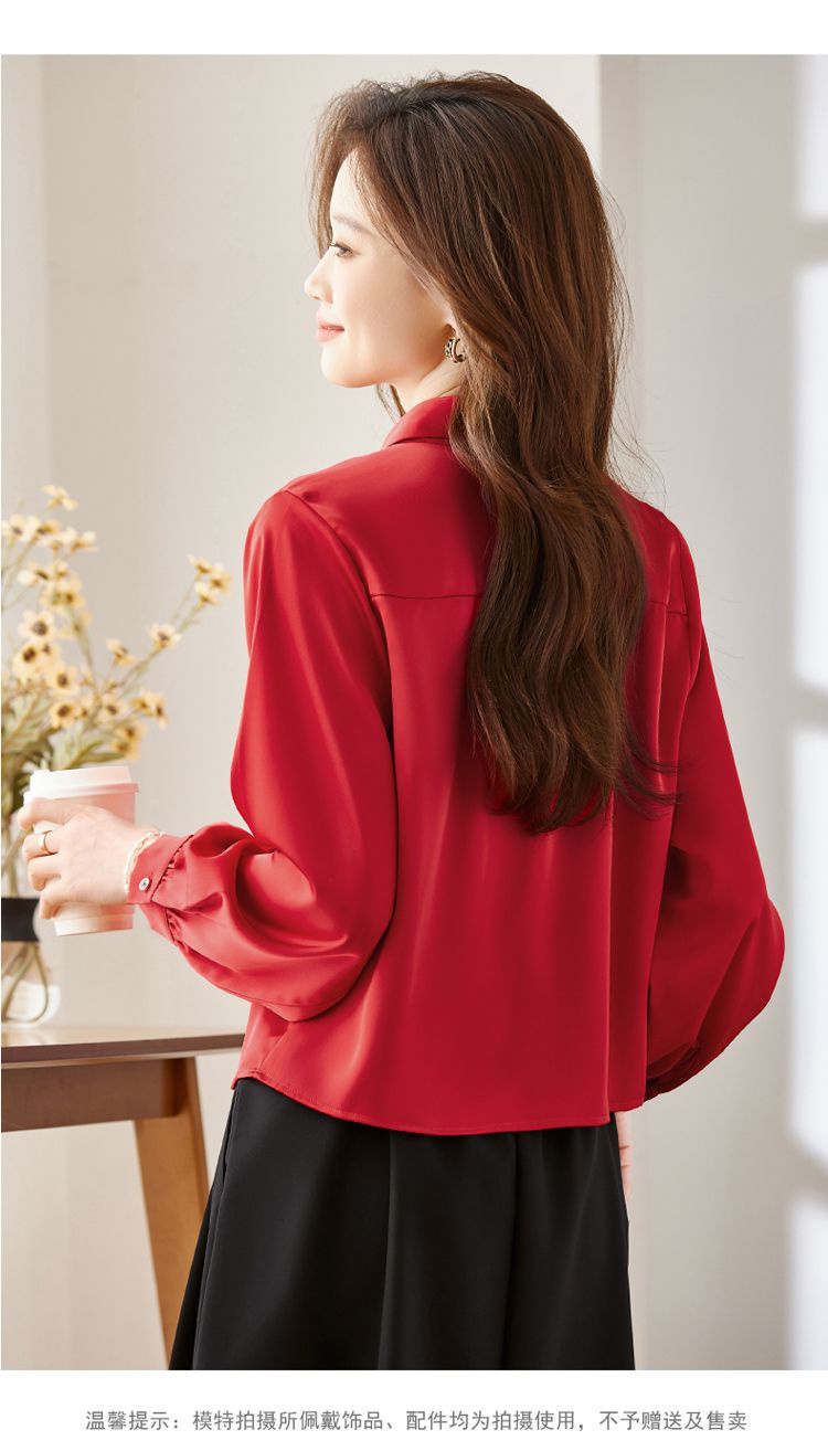 Long Sleeve Shirts Womens Cott - огляд і ціна Women Formal Wear Korean