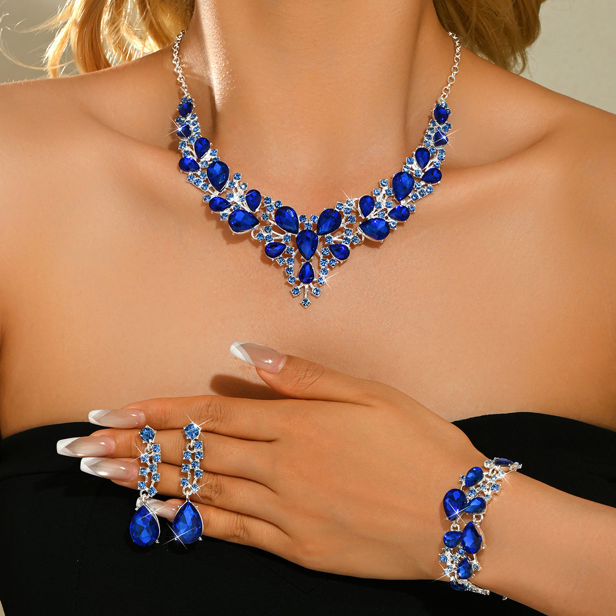 Fashion 3pcs Set Alloy Jewelry - огляд і ціна Formal Wear Jewelry For Women