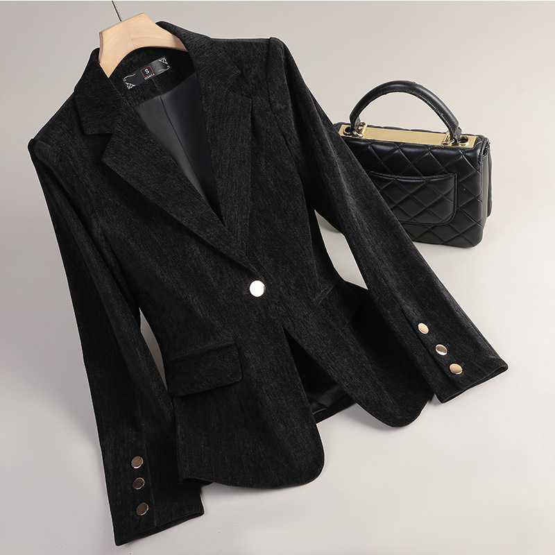 Yellow Gold Velvet Blazer Wome - огляд і ціна Women'S Formal Wear Suits