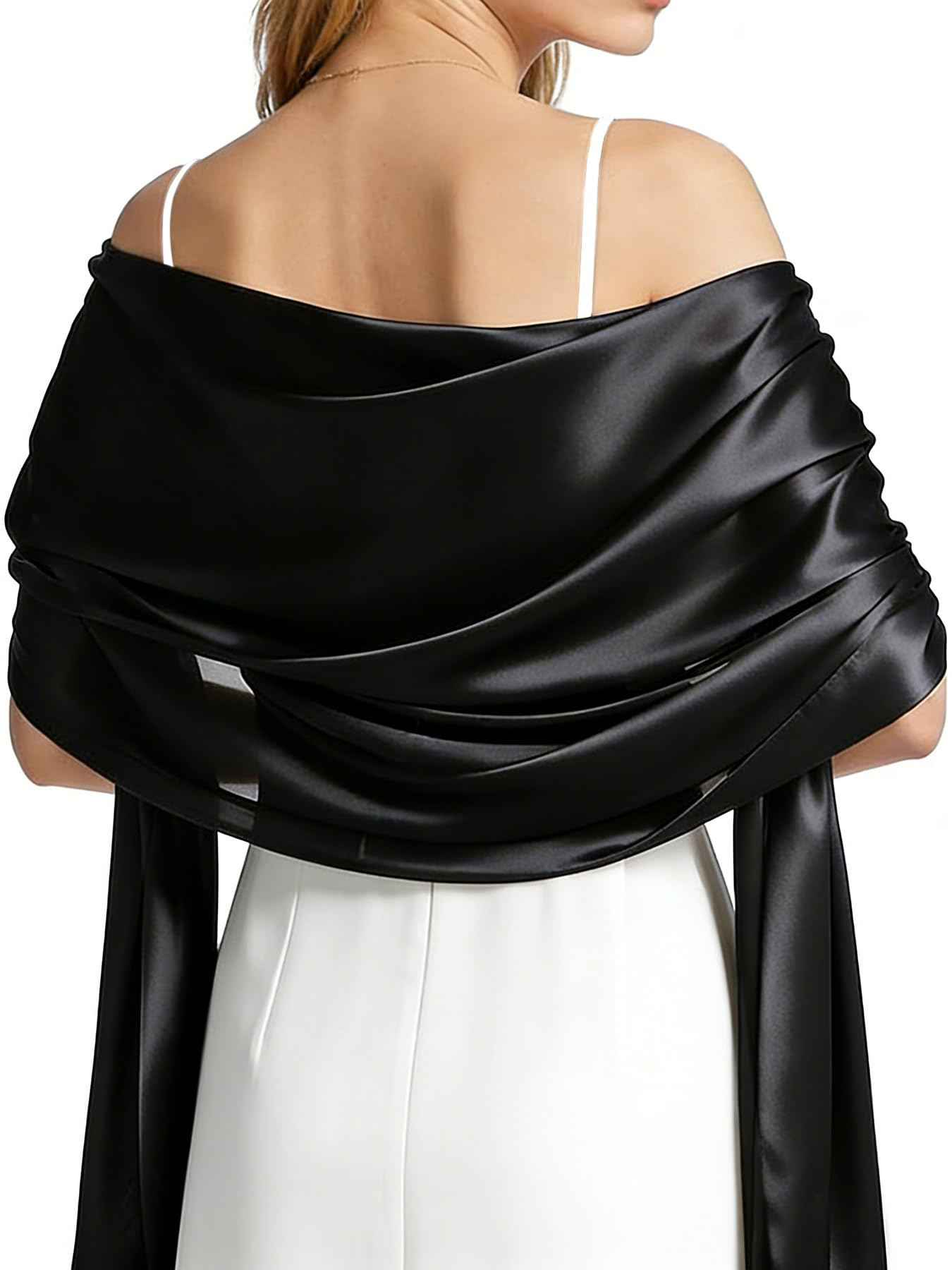 Women Satin Shawl Wrap for Eve - огляд і ціна Women Formal Wear Dress