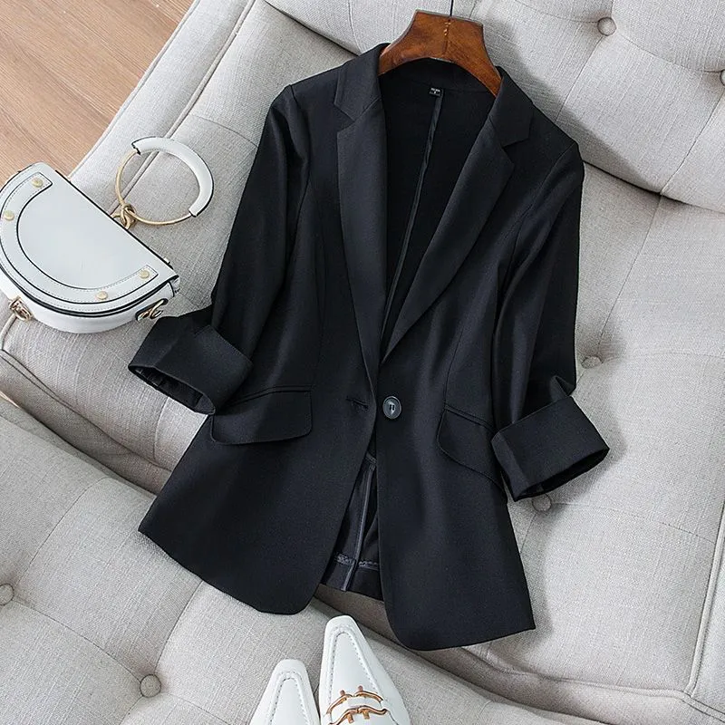 Jacket Women's Clothing Slim F - огляд і ціна Women Formal Wear Korean