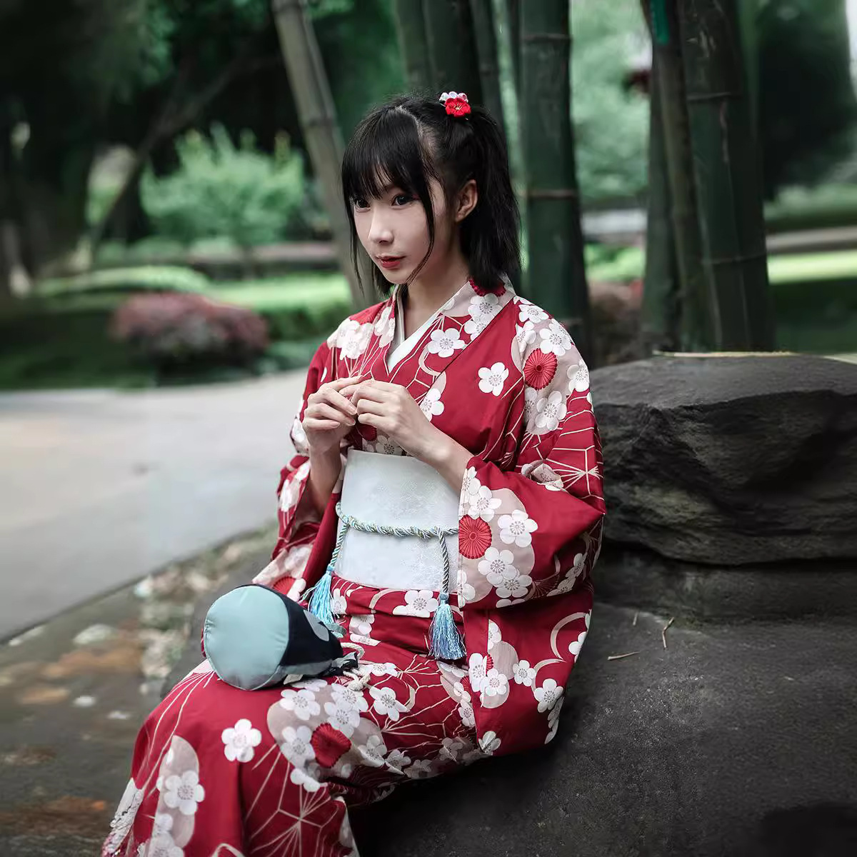 Red Japanese Yukata Kimono Fem - огляд і ціна Women'S Formal Traditional Wear