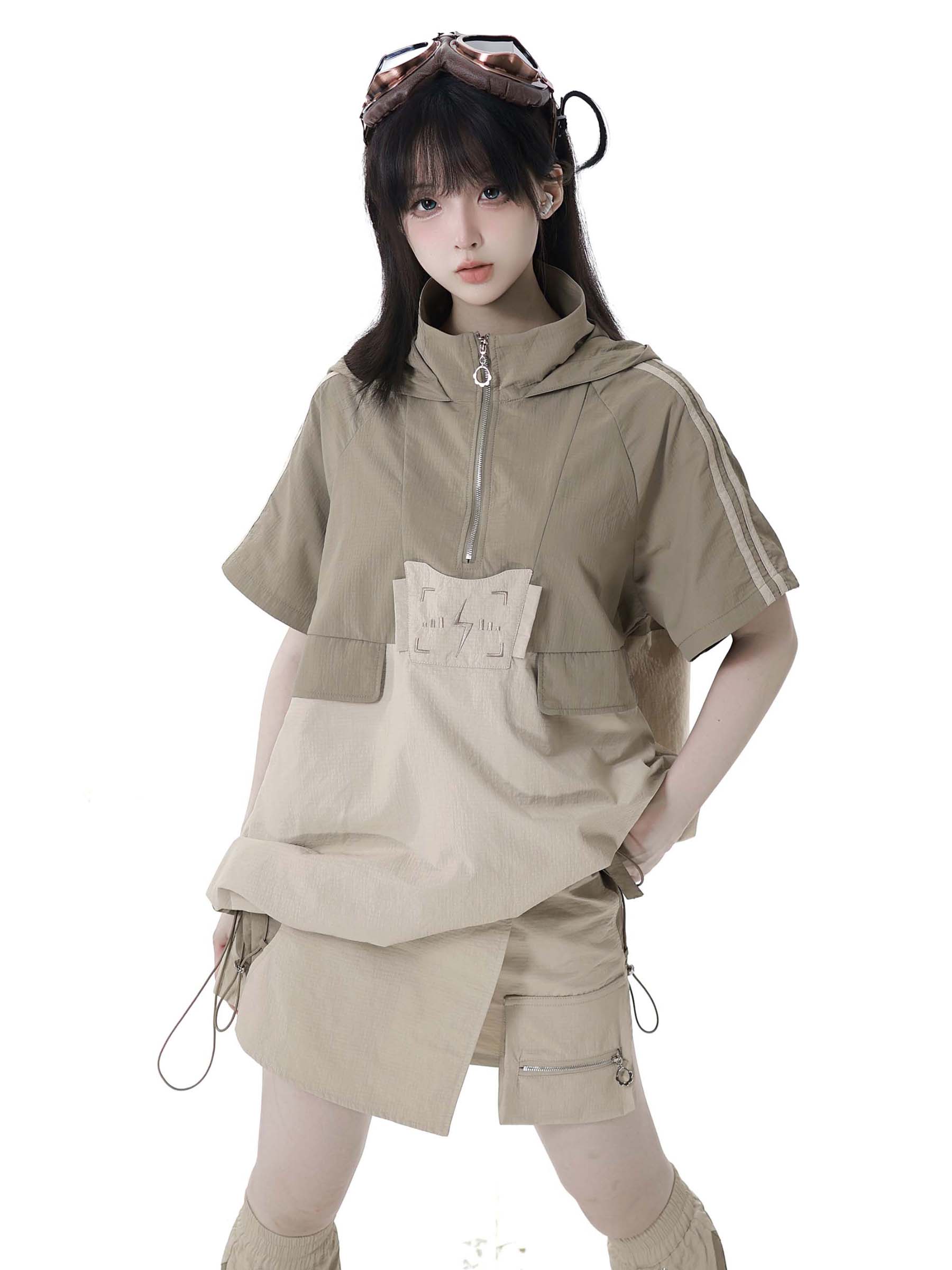 Lightweight Breathable Khaki E - огляд і ціна Shift Dress Sleeveless
