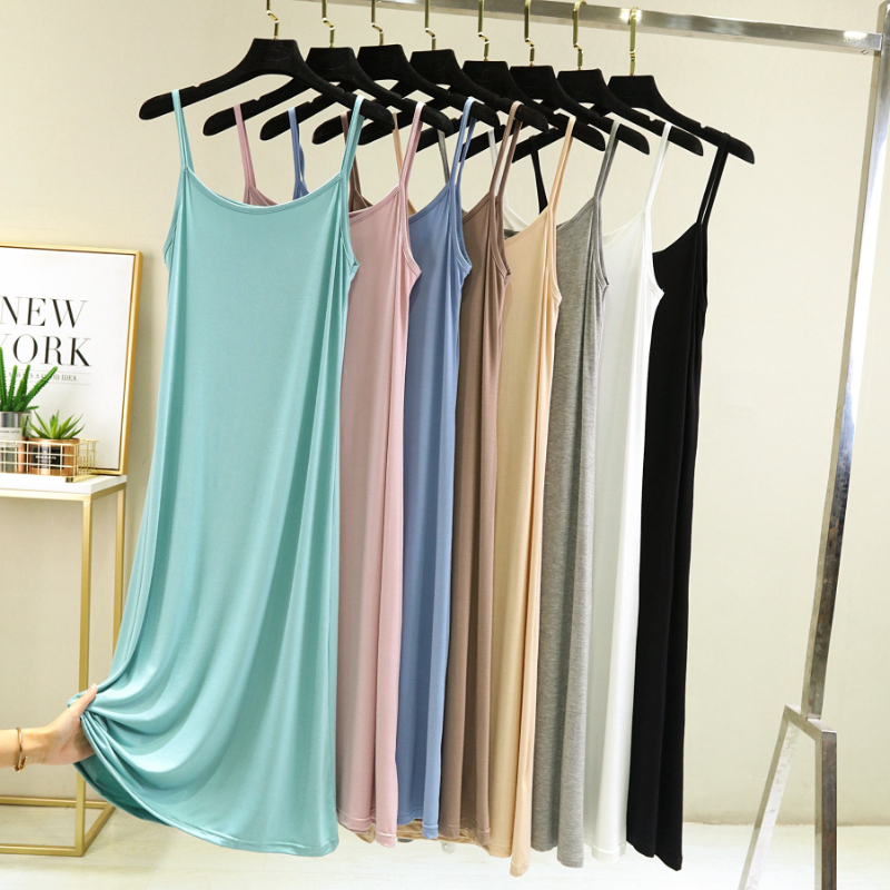Modal Camisole Vest Dress for  - огляд і ціна Shift Dress Sleeveless