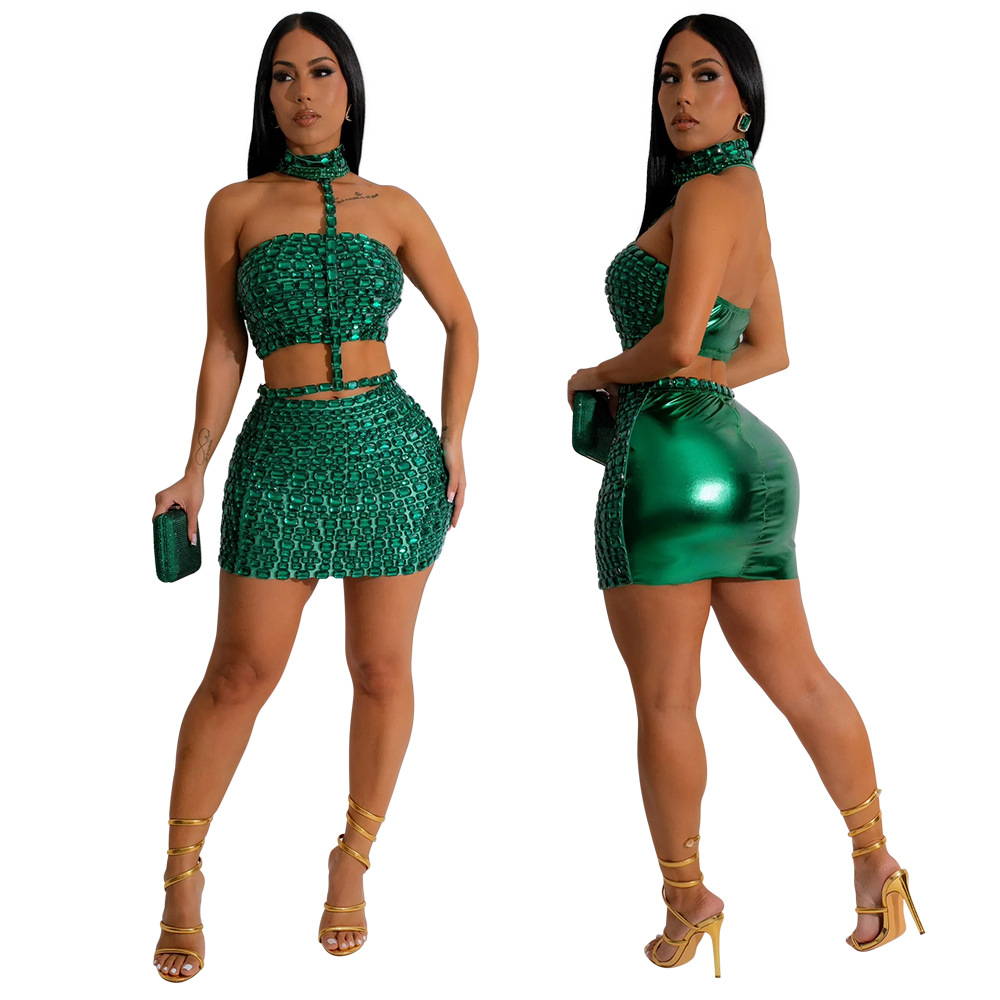 2025 silver sexy mini skirt an - огляд і ціна Shift Dress Sleeveless