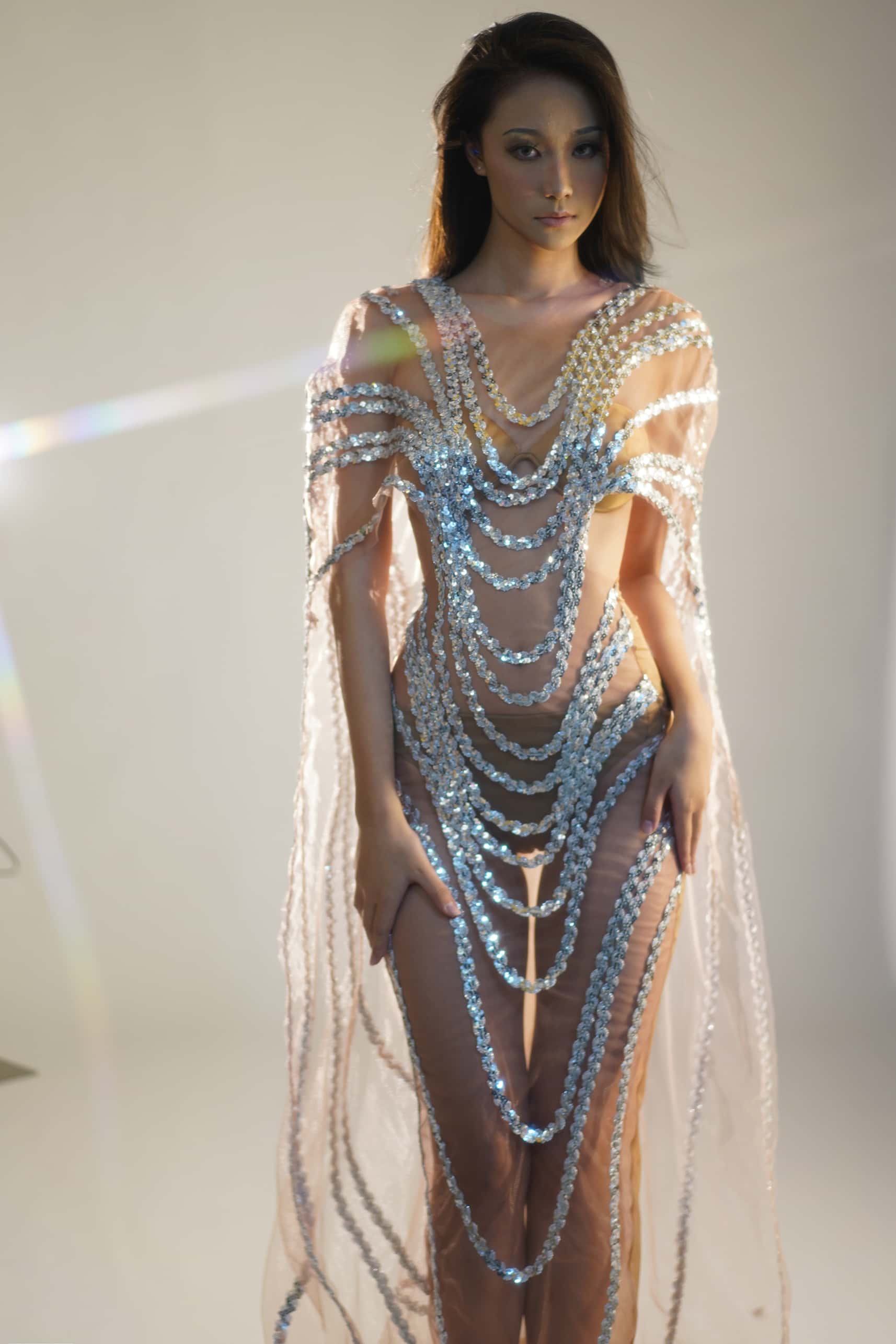 Silver Sequins Dress Birthday  - огляд і ціна Shift Dress Sleeveless