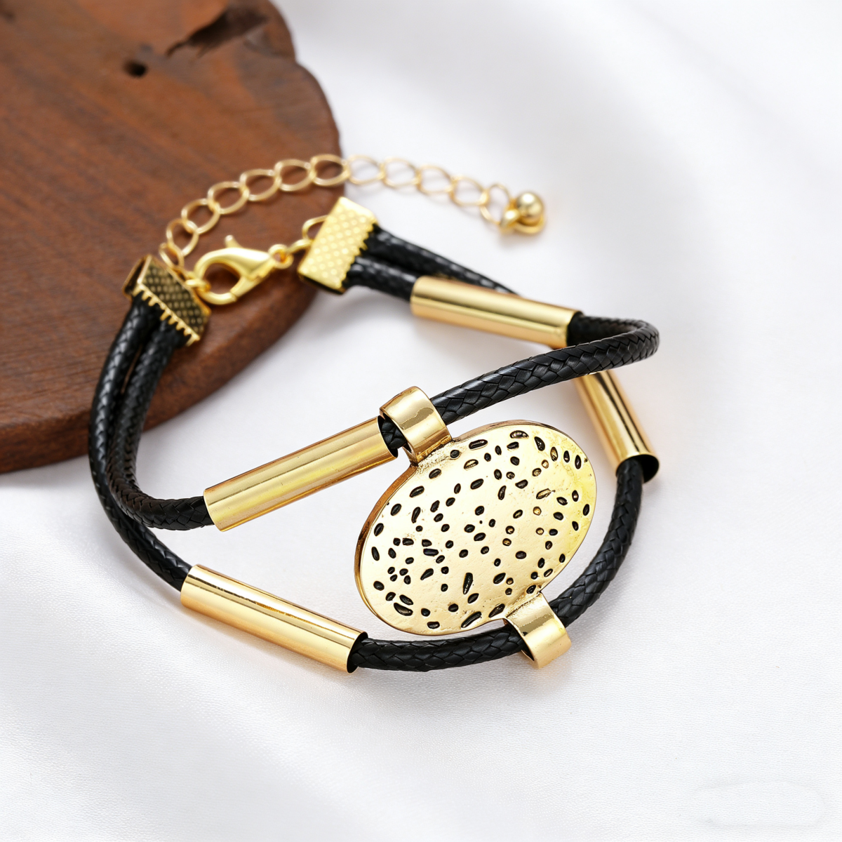 Elegant Oval Pendant Set Textu - огляд і ціна Formal Wear Jewelry For Women