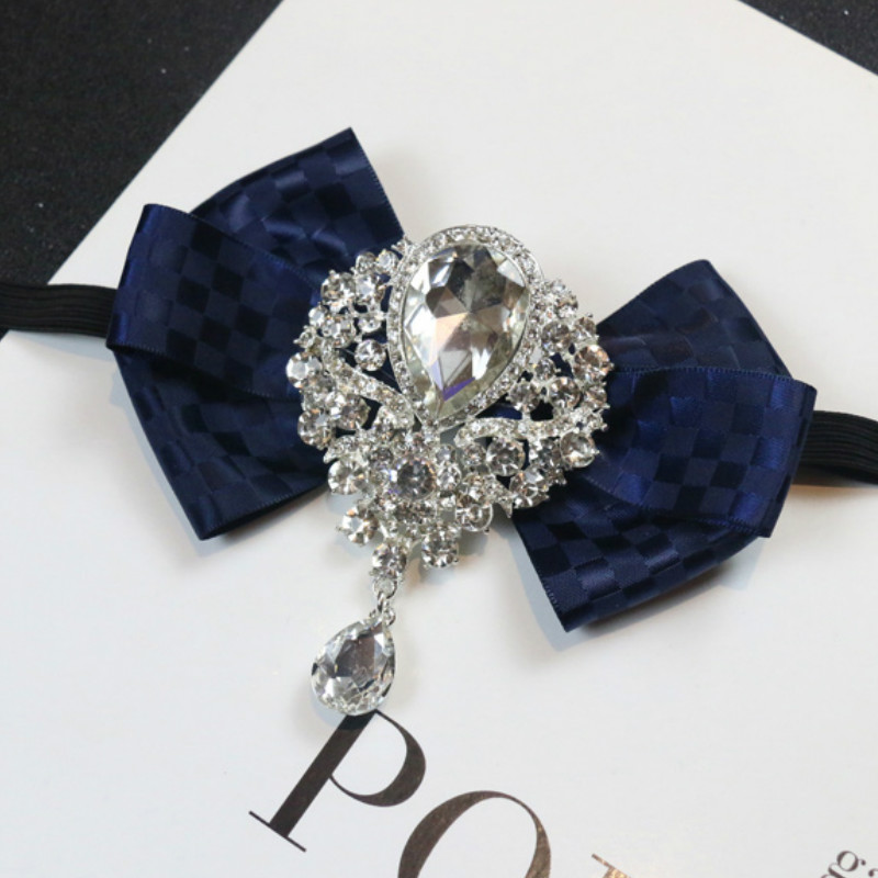 Men's Wedding Rhinestone Bow T - огляд і ціна Women Formal Wear Korean