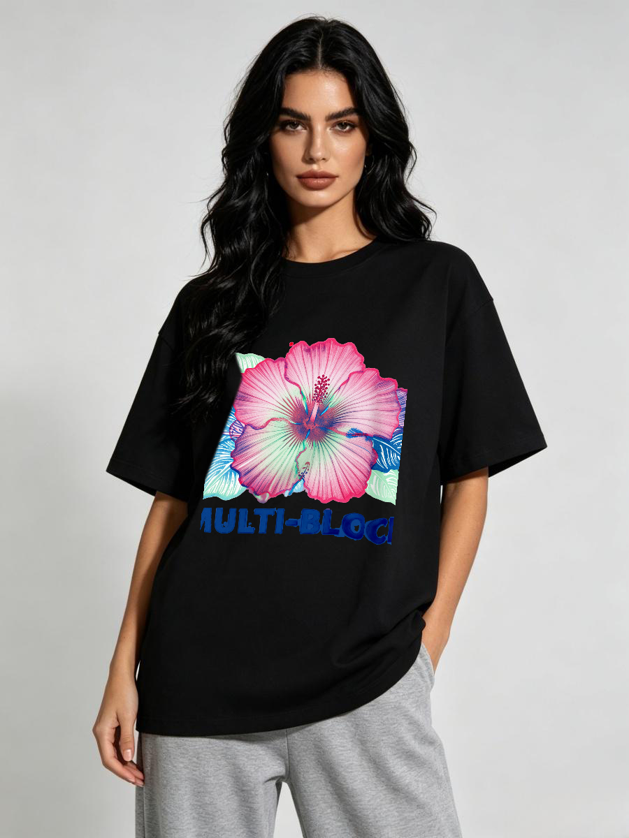 T Shirts Woman Block Print Han - огляд і ціна Women'S Formal Traditional Wear