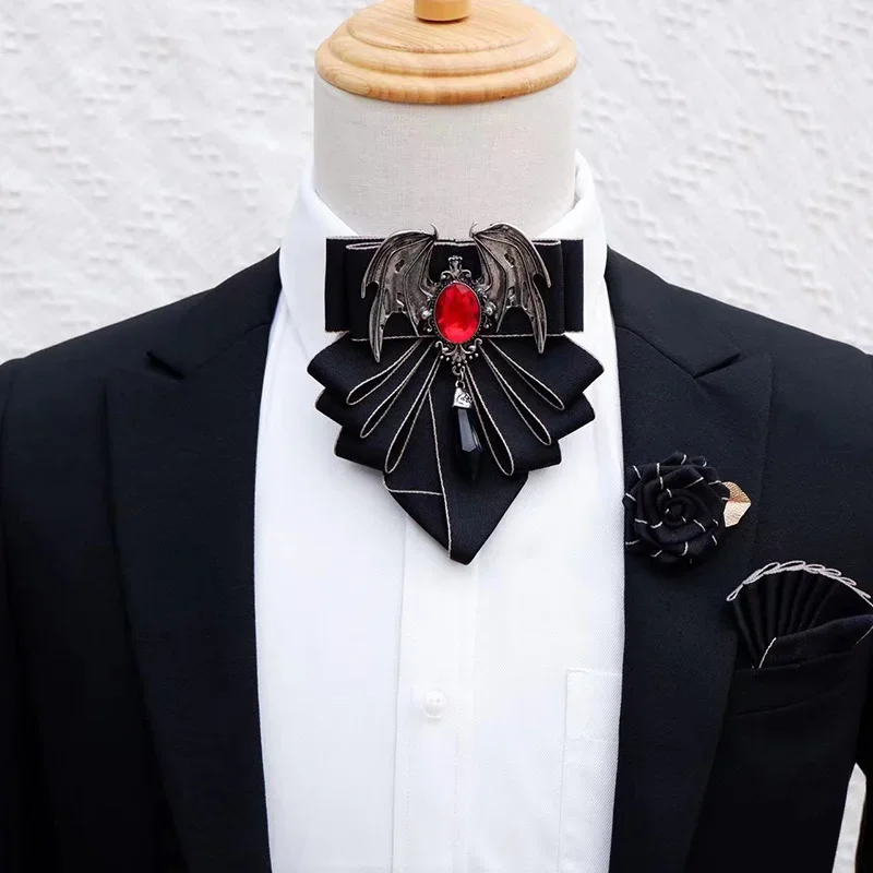 Men's Bow Tie Brooch Set Briti - огляд і ціна Women Formal Wear Korean