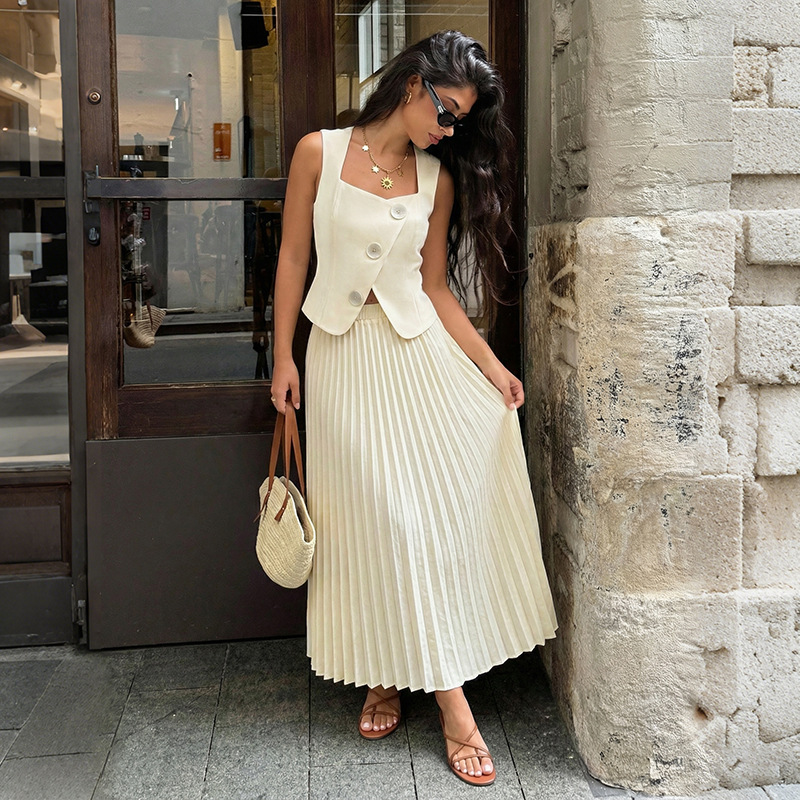 Two Pieces Women Dress Sets So - огляд і ціна Shift Dress Sleeveless