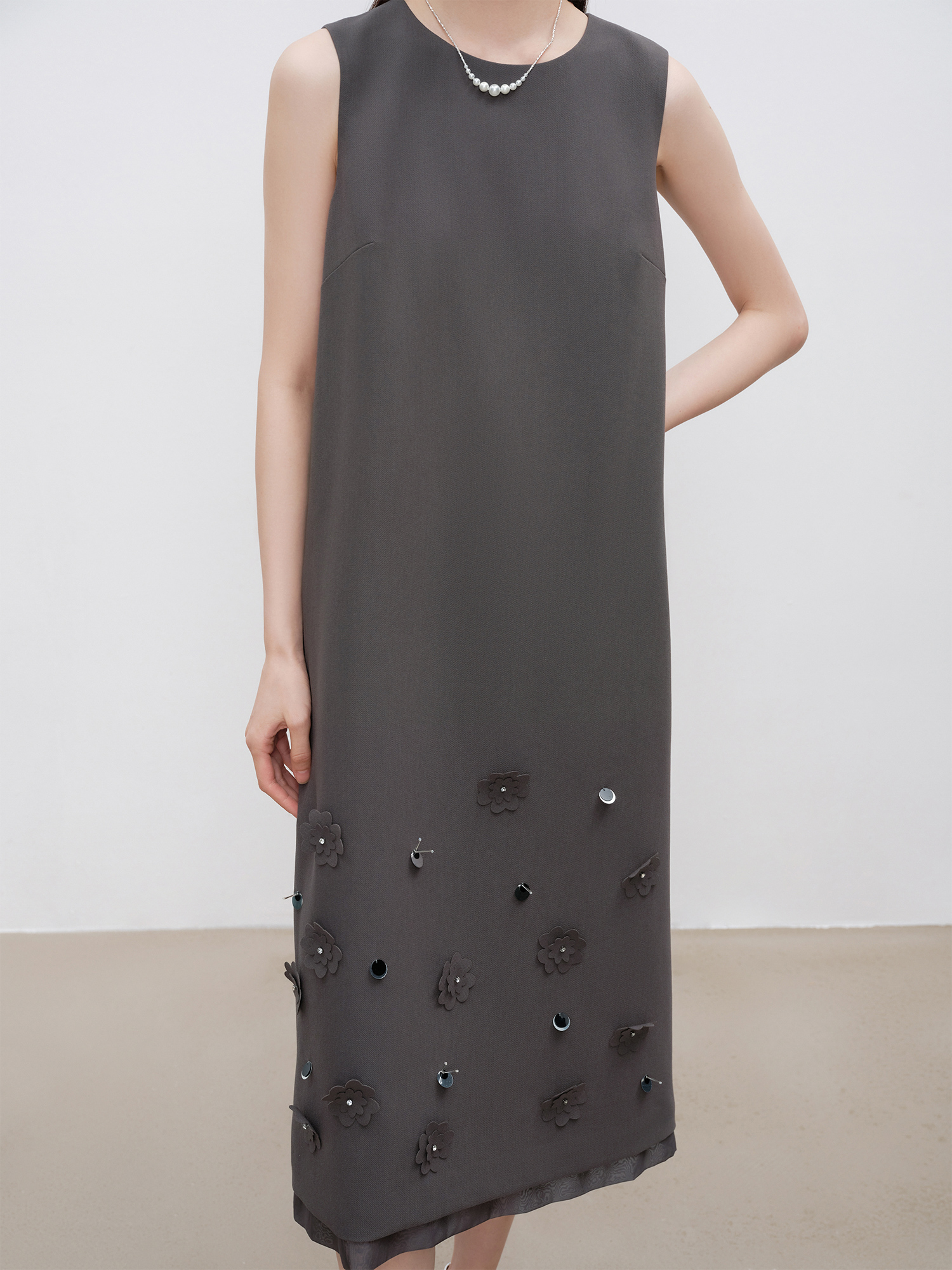 ZIQIAO Petite Size High End Sl - огляд і ціна Shift Dress Sleeveless