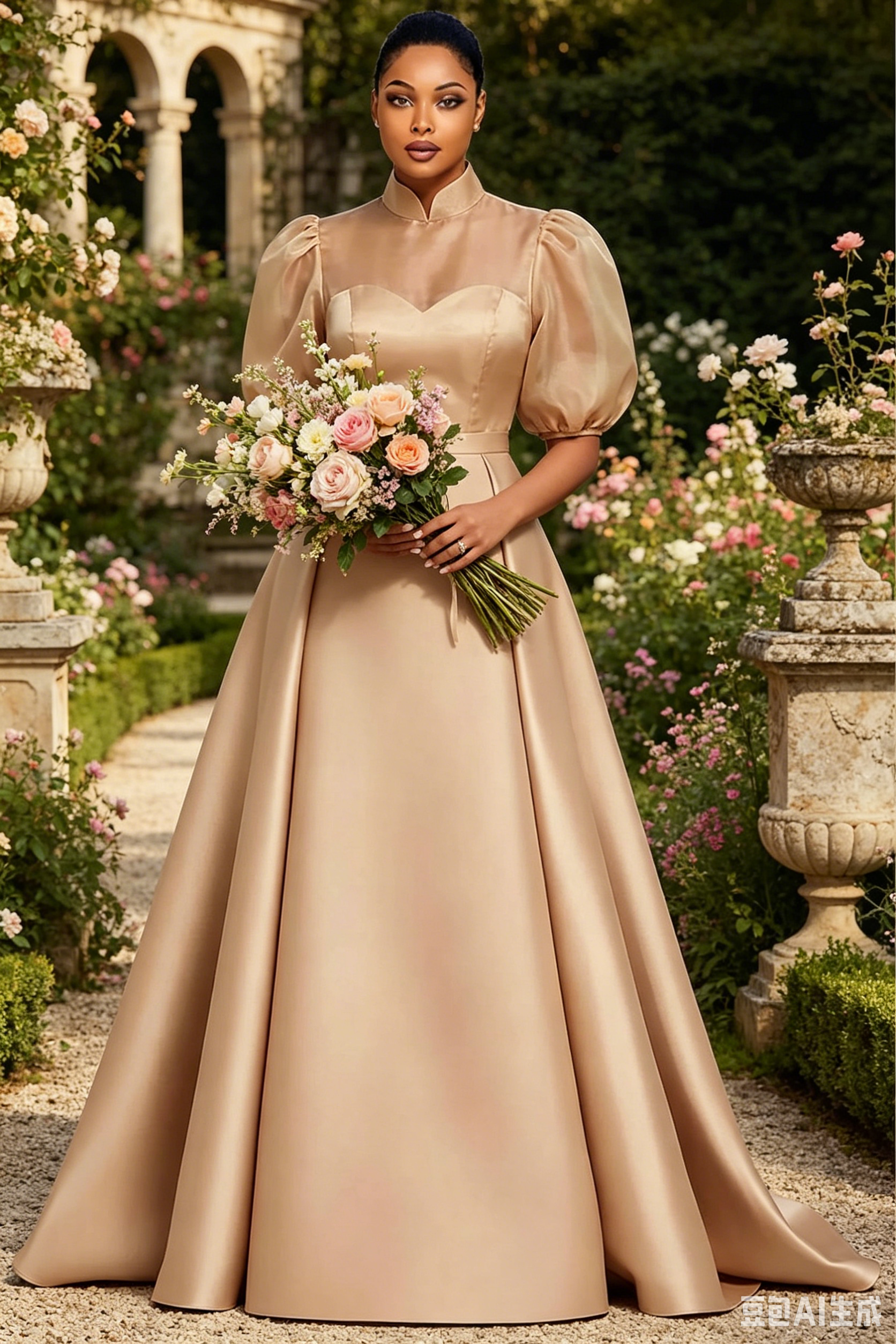 Plus Size Elegant Satin Prom D - огляд і ціна Women Formal Wear Dress