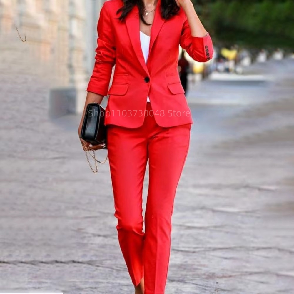 Fashion Office Ladies Blazer a - огляд і ціна Women'S Formal Wear Suits