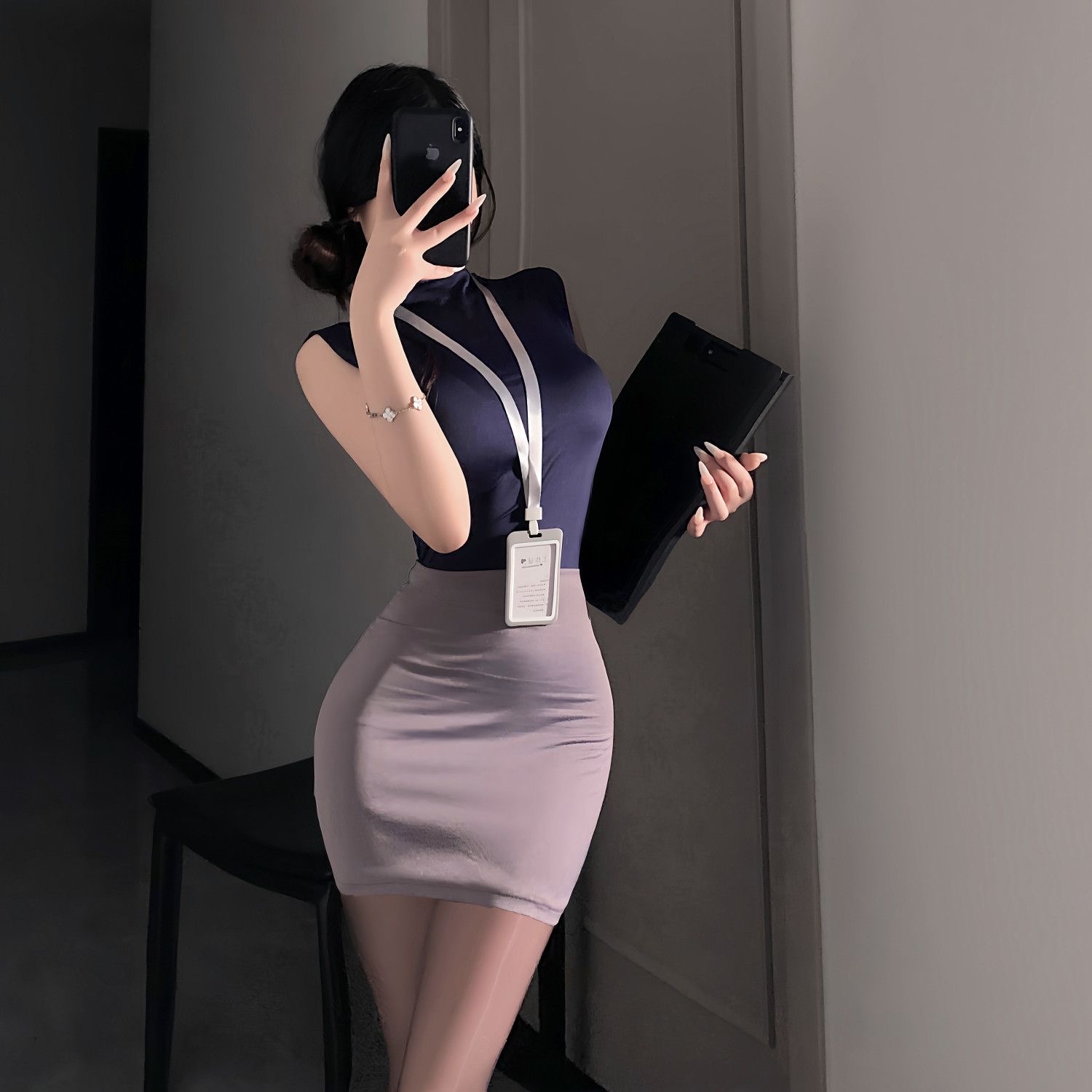 Sweet Skirts Set OL Sexy Pure  - огляд і ціна Shift Dress Sleeveless